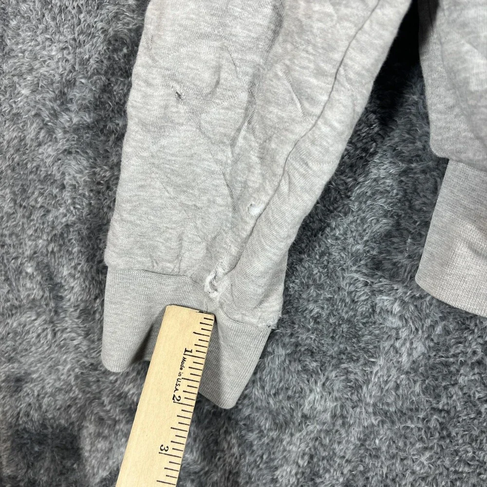 Patagonia Sweatshirt Womens Medium Gray Quilted Worn Wear Pullover STY25310FA18